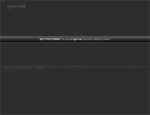 Tablet Screenshot of igun.net